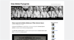 Desktop Screenshot of aikidofuengirola.com